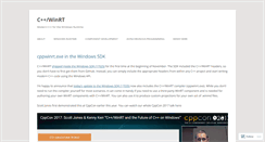 Desktop Screenshot of moderncpp.com